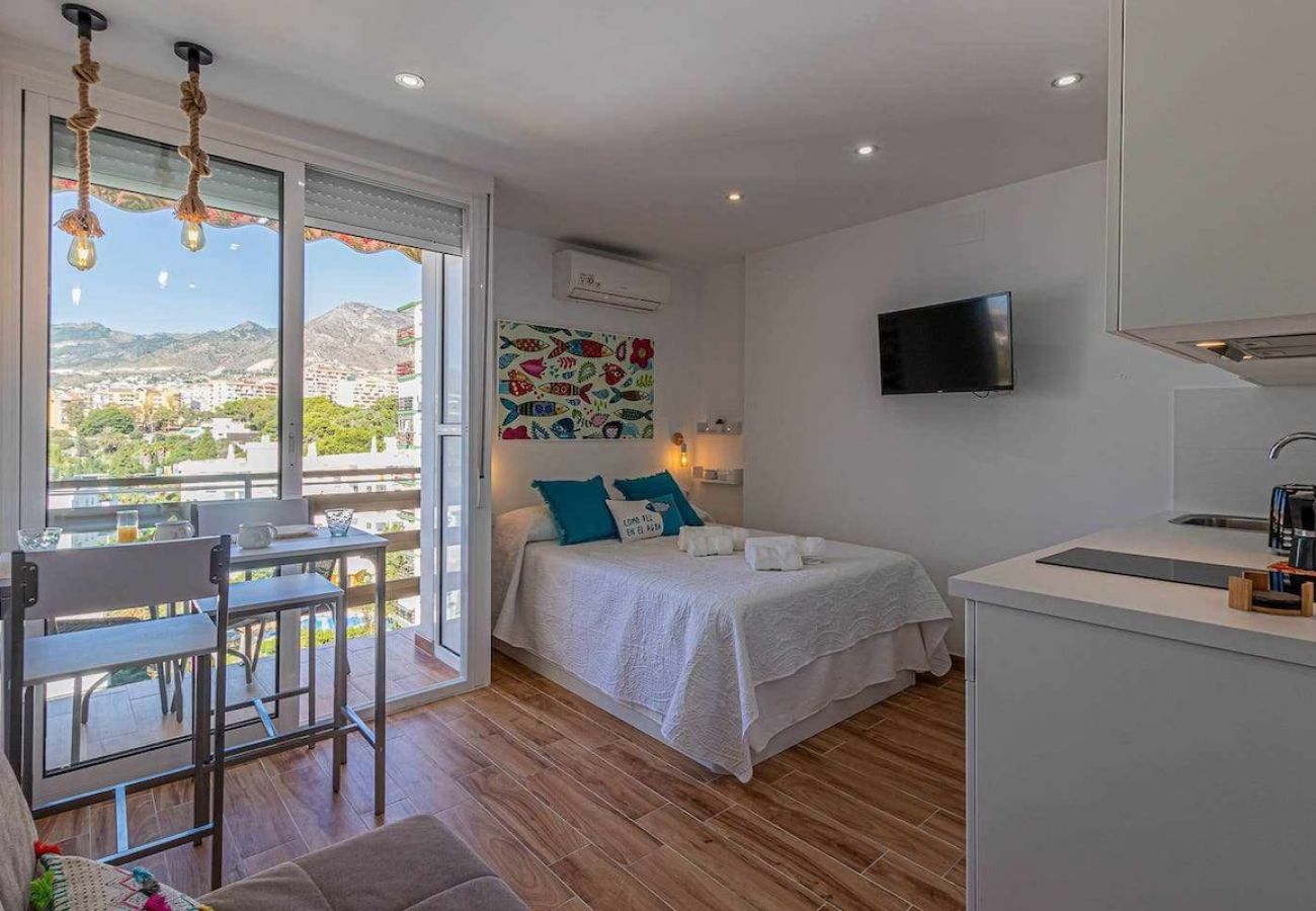 Studio à Benalmádena - Studio confortable à 3 min de la plage 