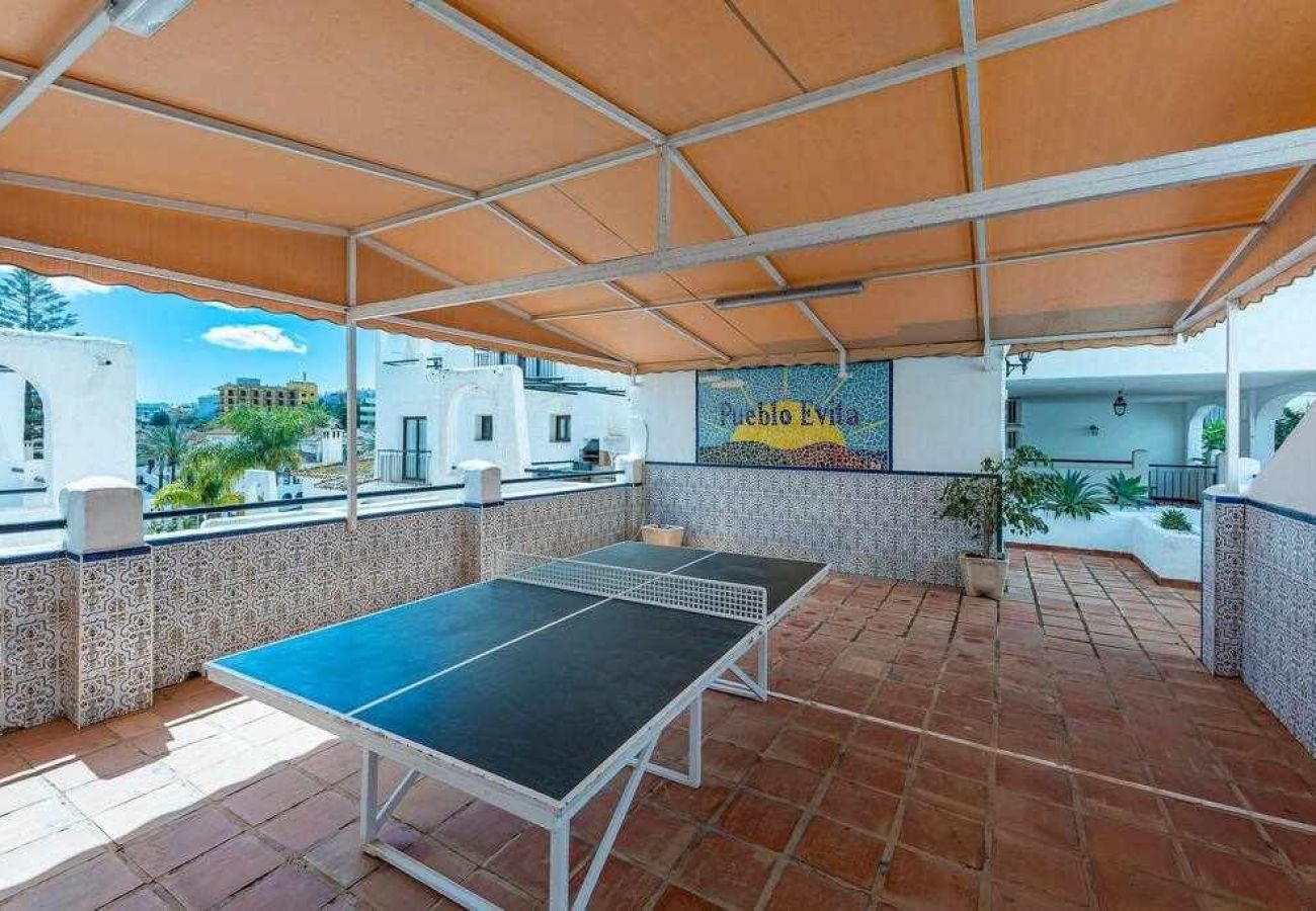 Appartement à Benalmádena - Pueblo Evita- Andalusian apartment with terrace. 