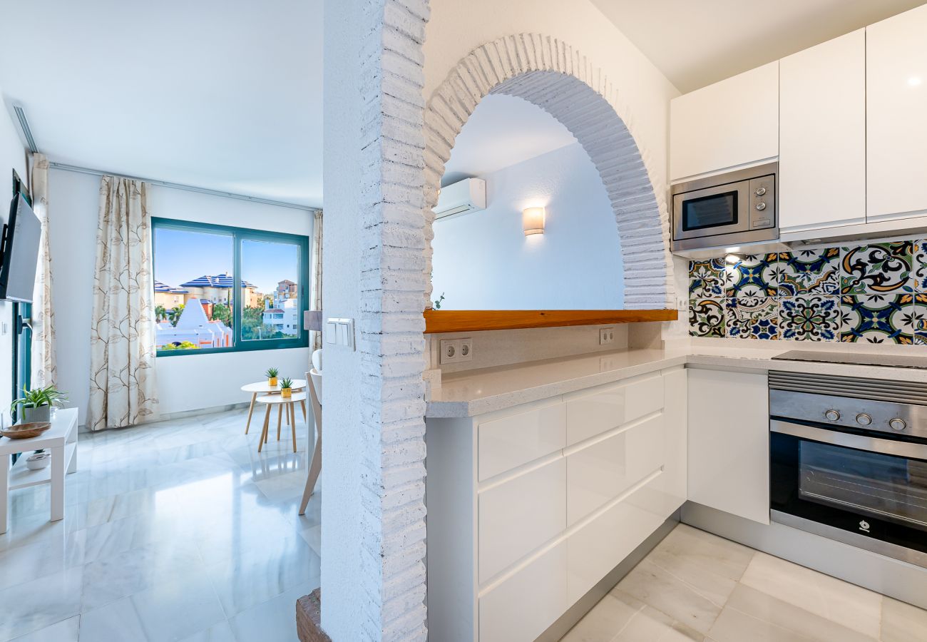 Appartement à Benalmádena - Apartment in Pueblo del Parque with views