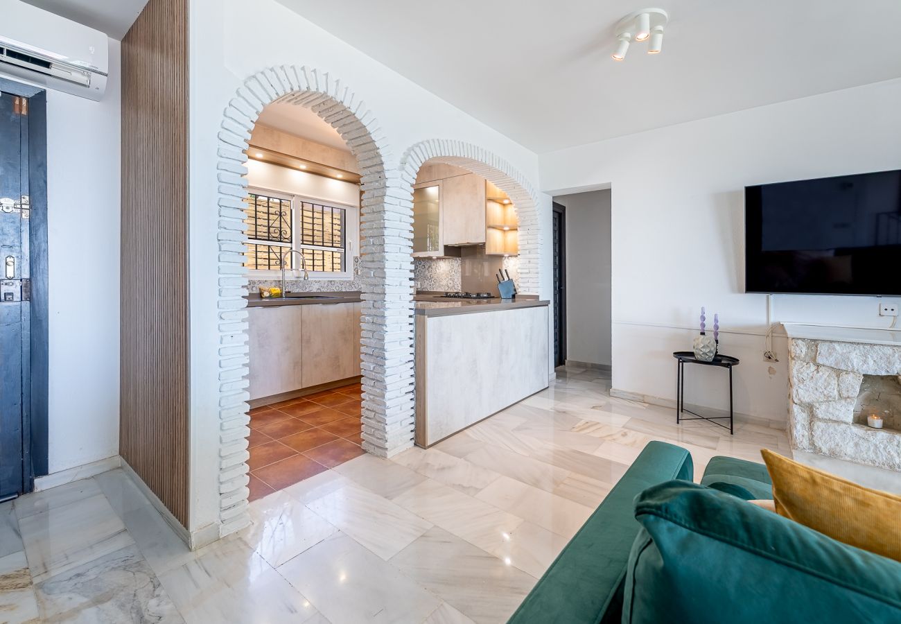 Chalet à Benalmádena - Chalet with pool jacuzzi and beautiful views