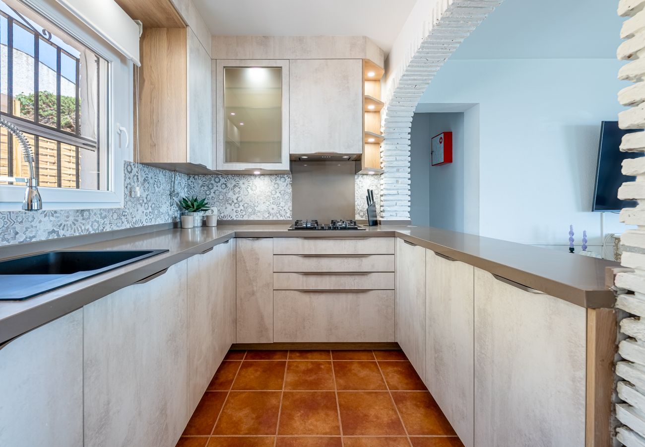 Chalet à Benalmádena - Chalet with pool jacuzzi and beautiful views