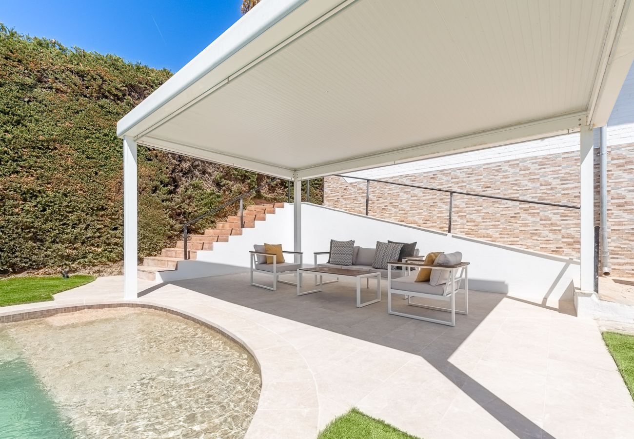 Chalet à Benalmádena - Chalet with pool jacuzzi and beautiful views