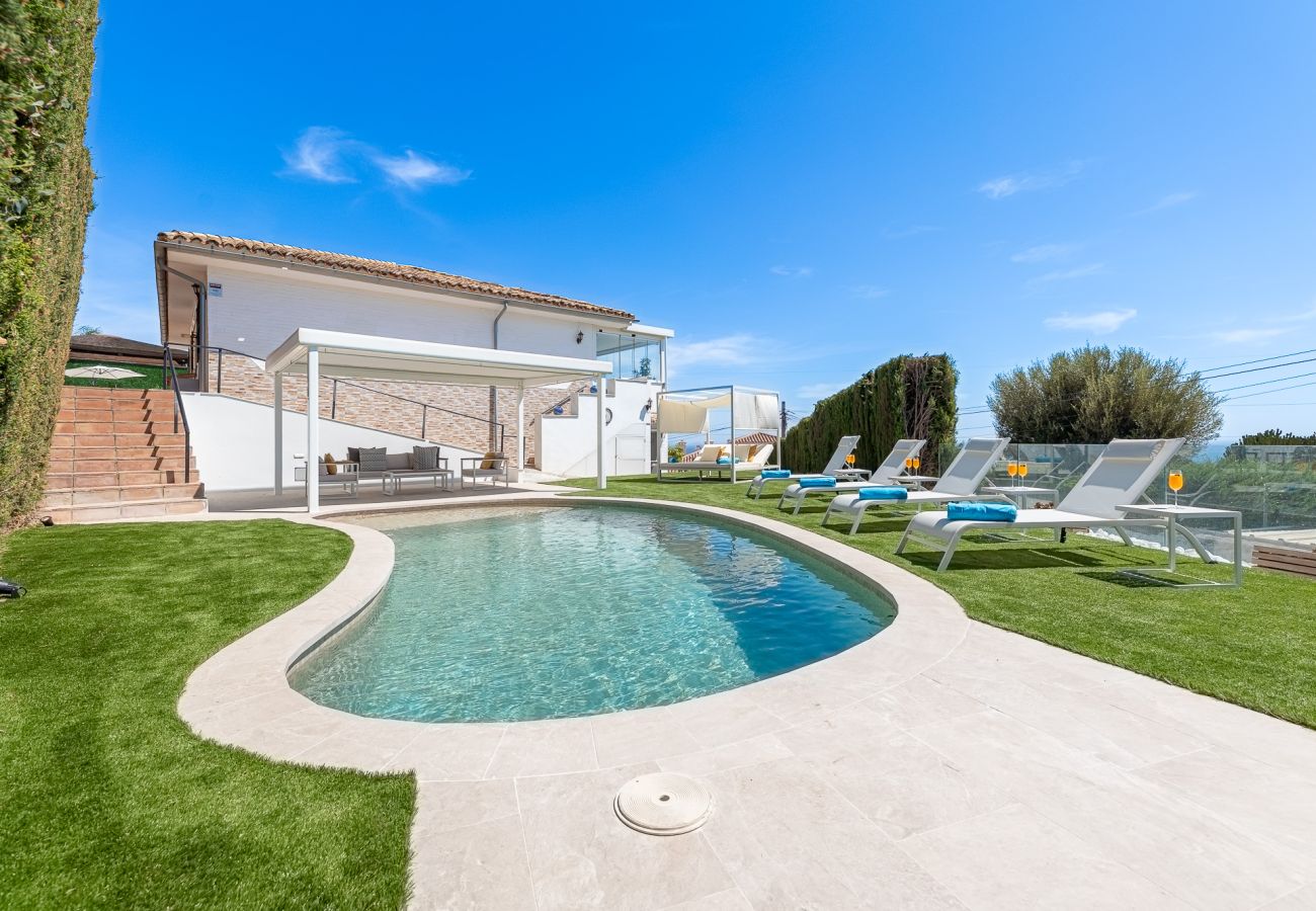 Chalet à Benalmádena - Chalet with pool jacuzzi and beautiful views