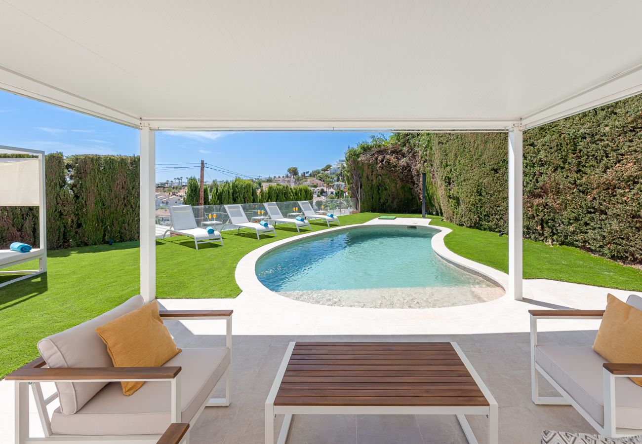 Chalet à Benalmádena - Chalet with pool jacuzzi and beautiful views