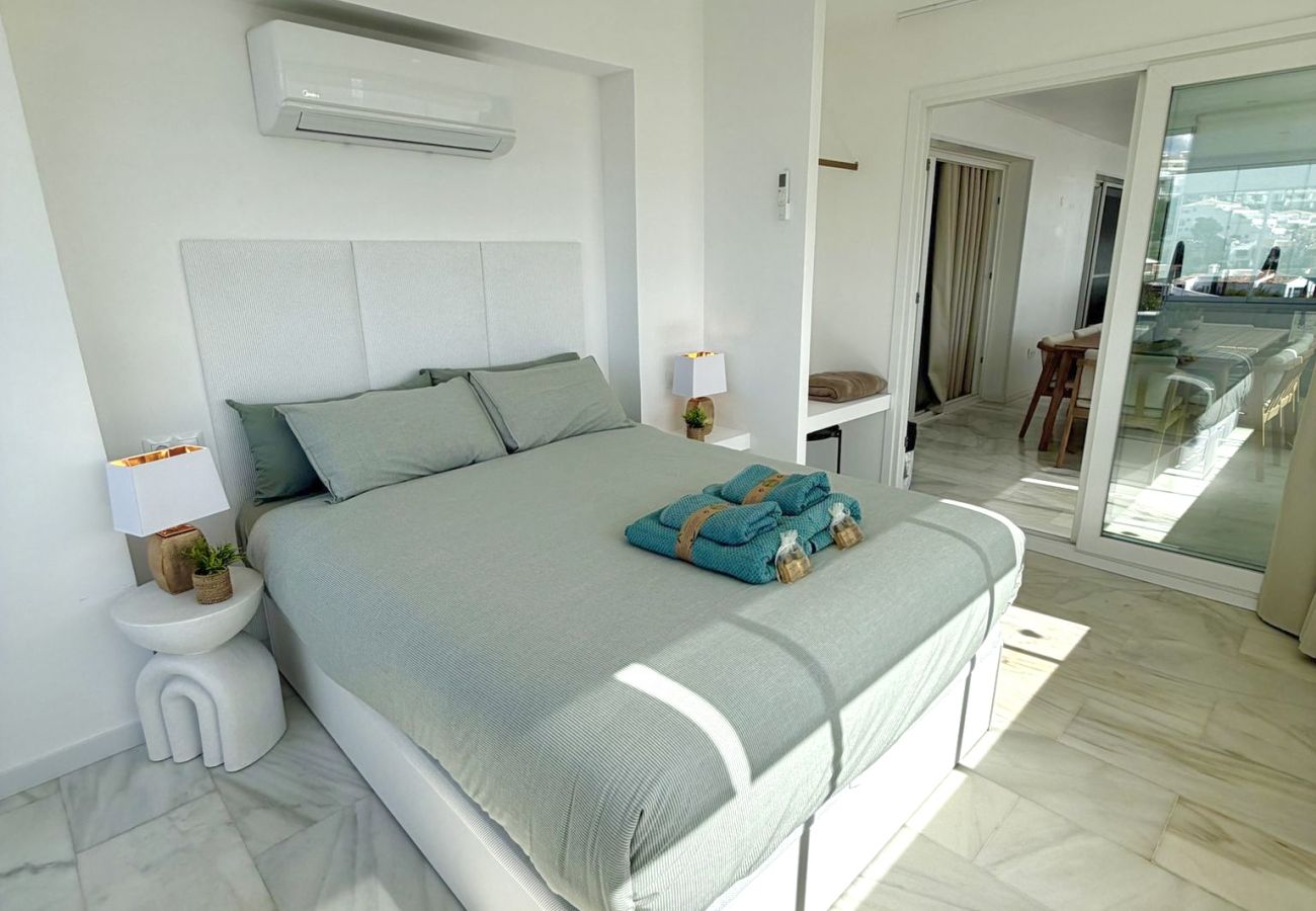 Chalet à Benalmádena - Chalet with pool jacuzzi and beautiful views