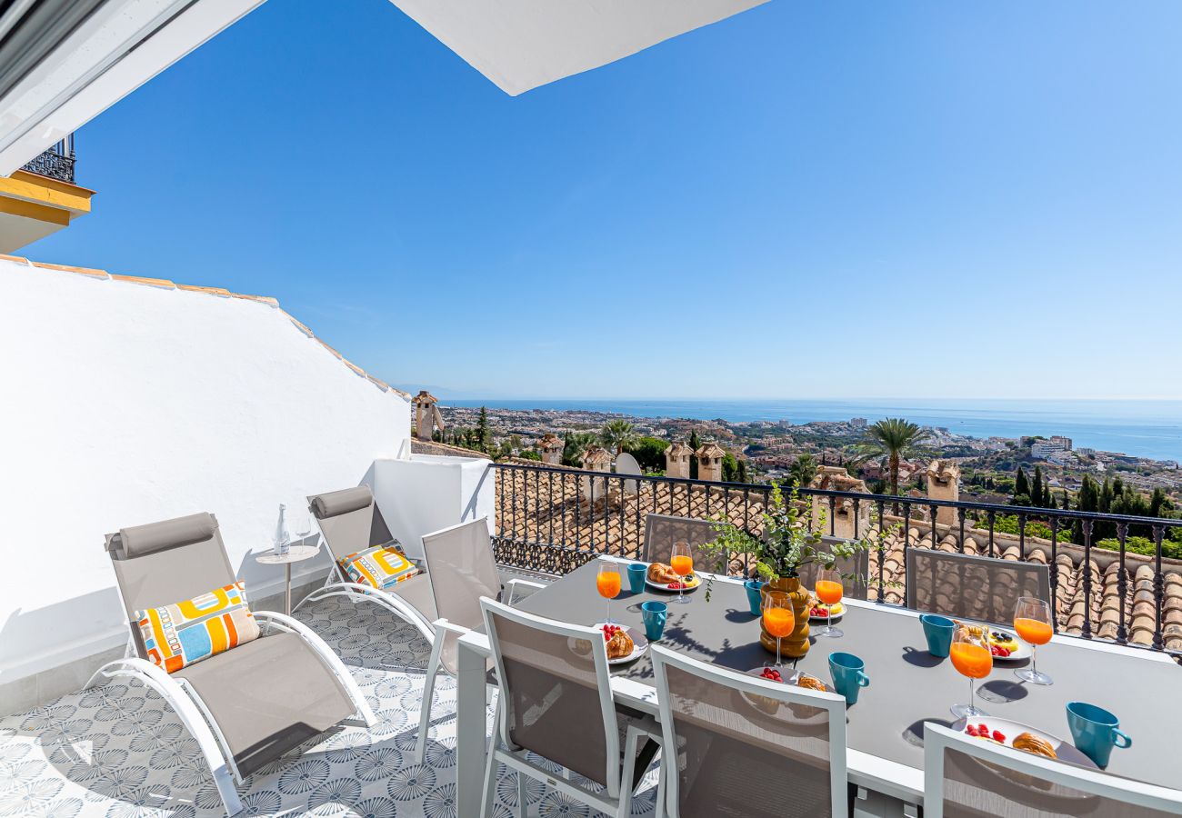 Maison mitoyenne à Benalmádena - Luxurious townhouse with panoramic views