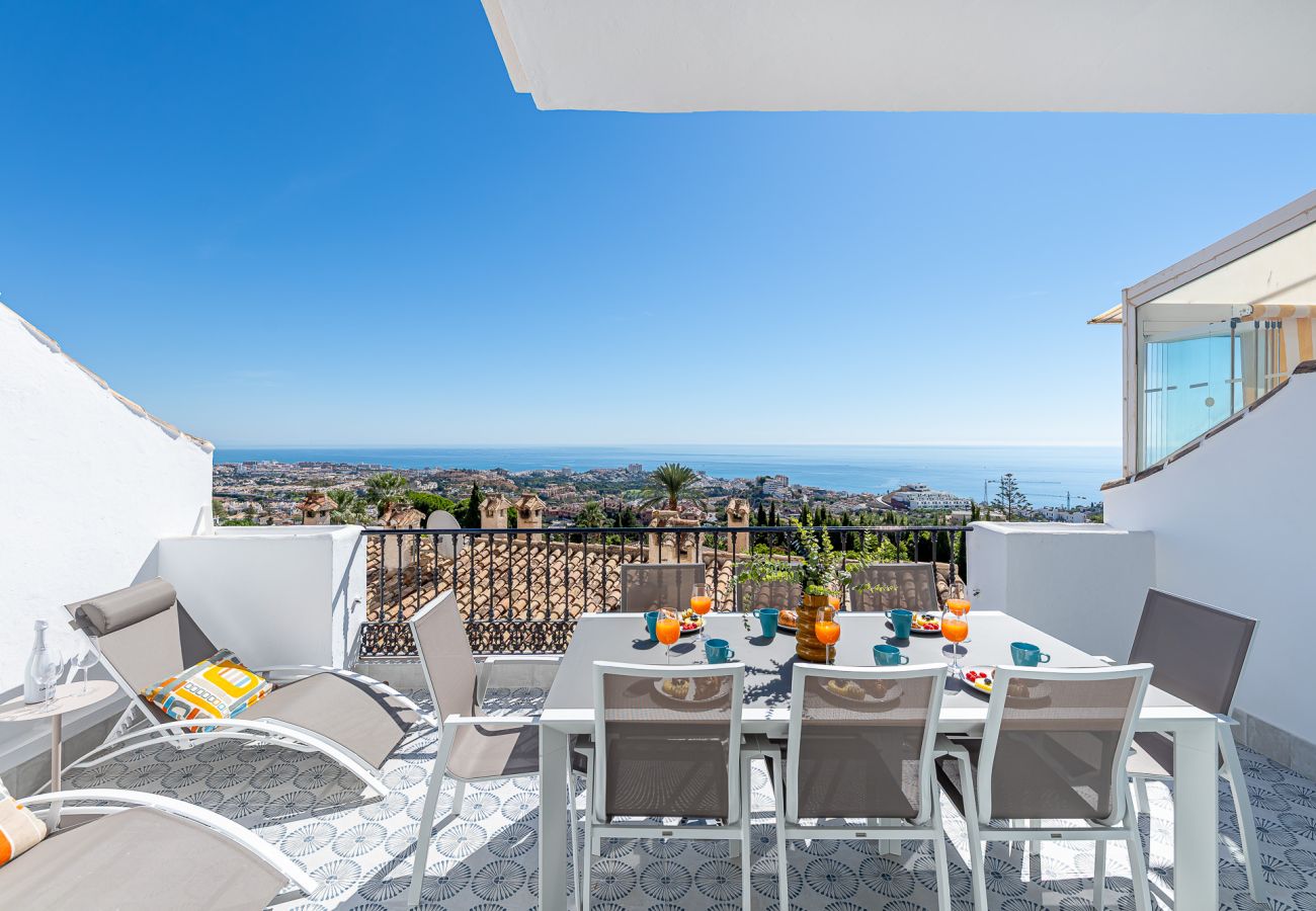 Maison mitoyenne à Benalmádena - Luxurious townhouse with panoramic views