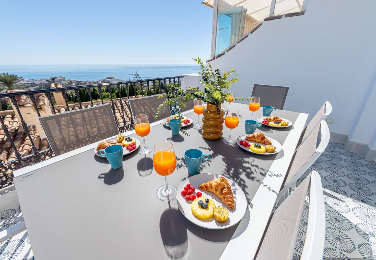 Maison mitoyenne à Benalmádena - Luxurious townhouse with panoramic views