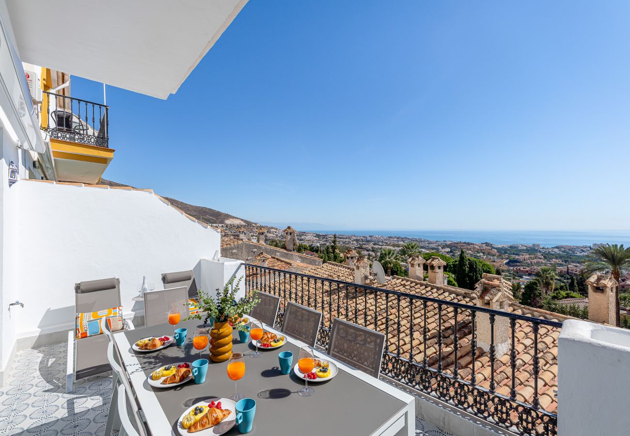 Maison mitoyenne à Benalmádena - Luxurious townhouse with panoramic views