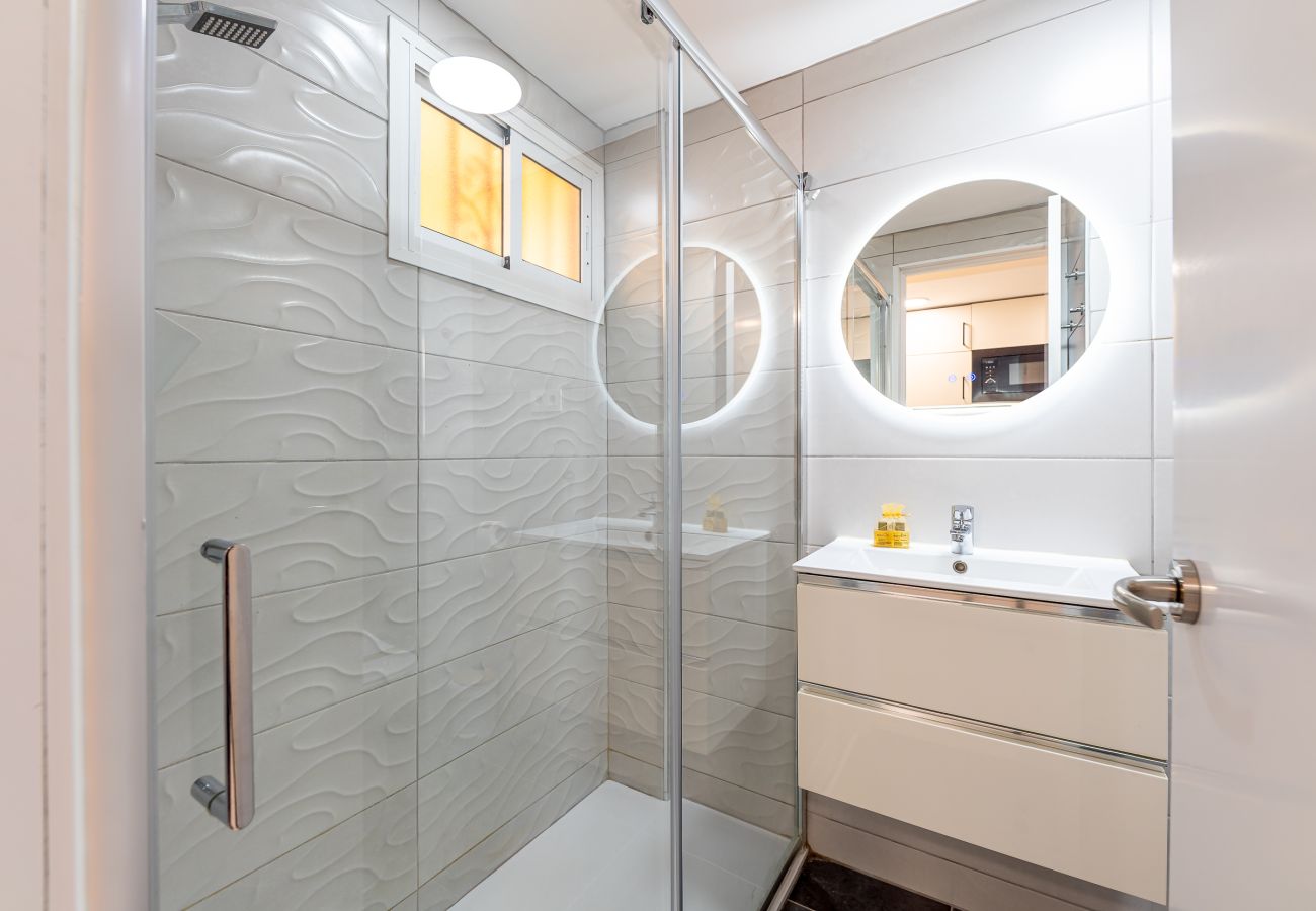 Studio à Benalmádena - Contemporáneo estudio con hermosa vista en Minerva