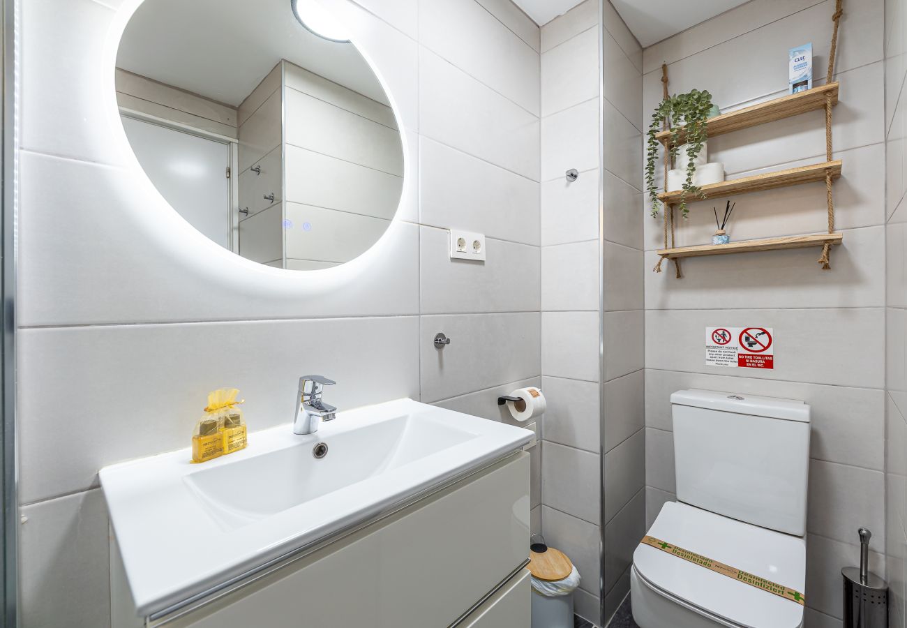 Studio à Benalmádena - Contemporáneo estudio con hermosa vista en Minerva