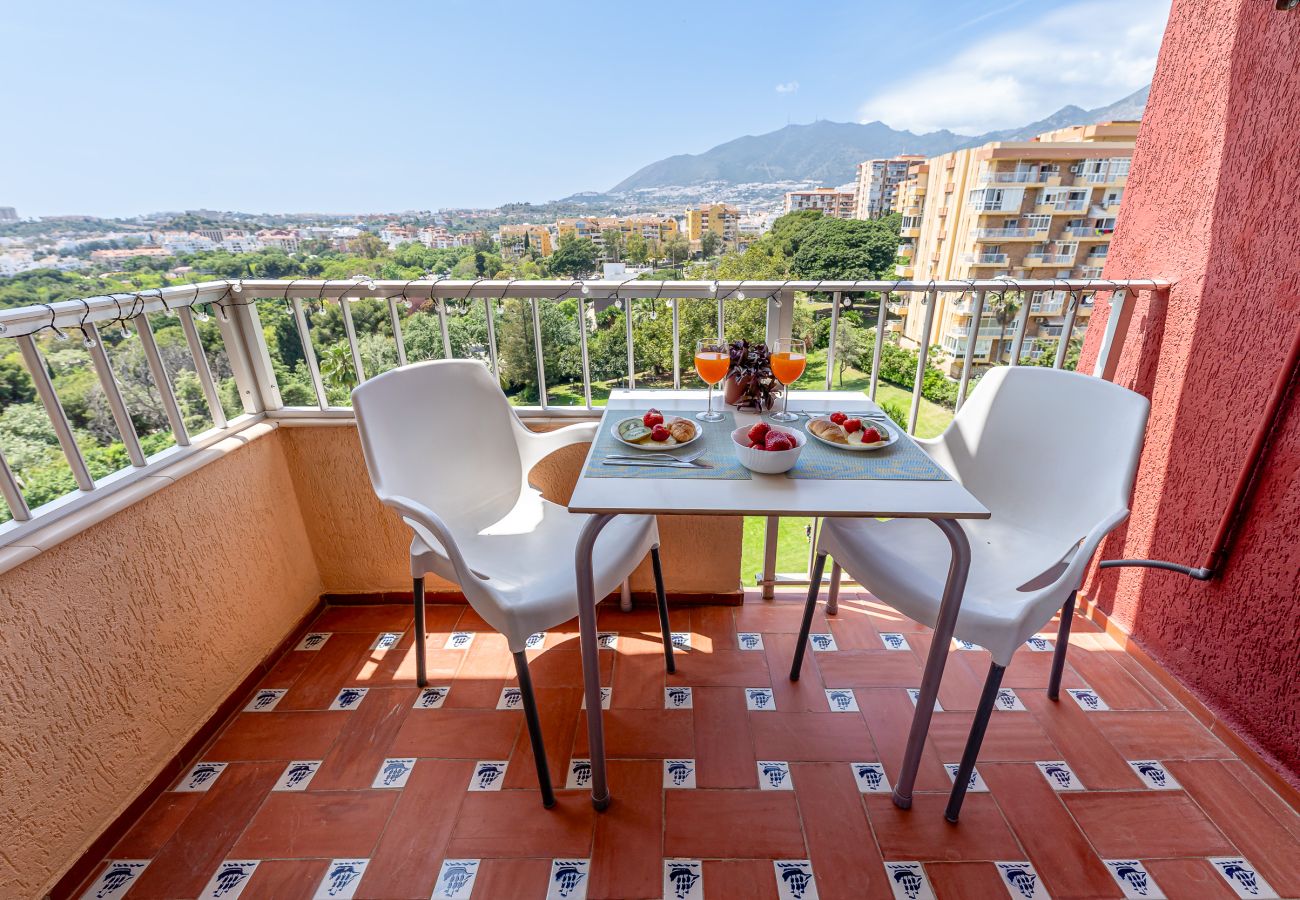 Studio à Benalmádena - Contemporáneo estudio con hermosa vista en Minerva