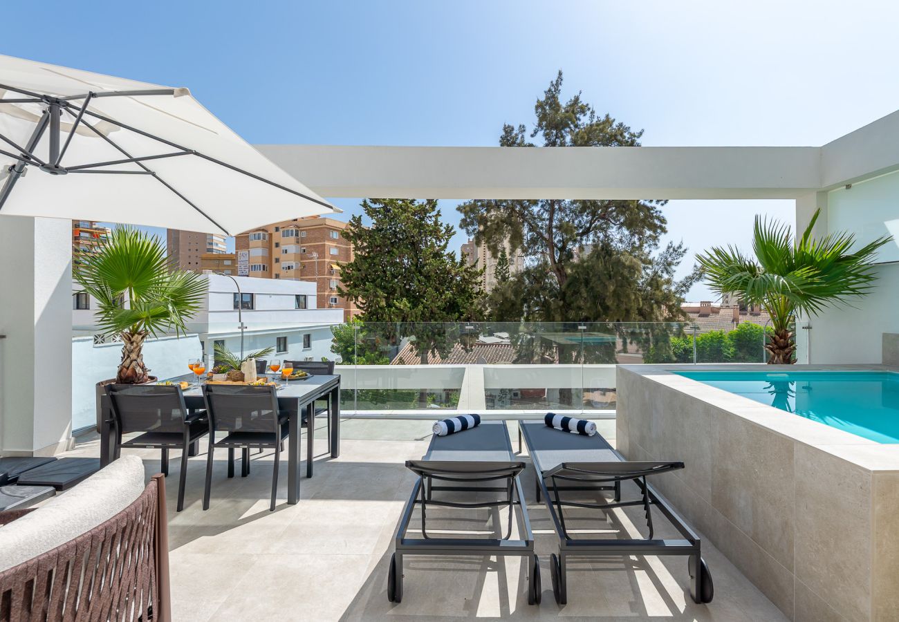 Appartement à Torremolinos - Luxury appartment with private pool 