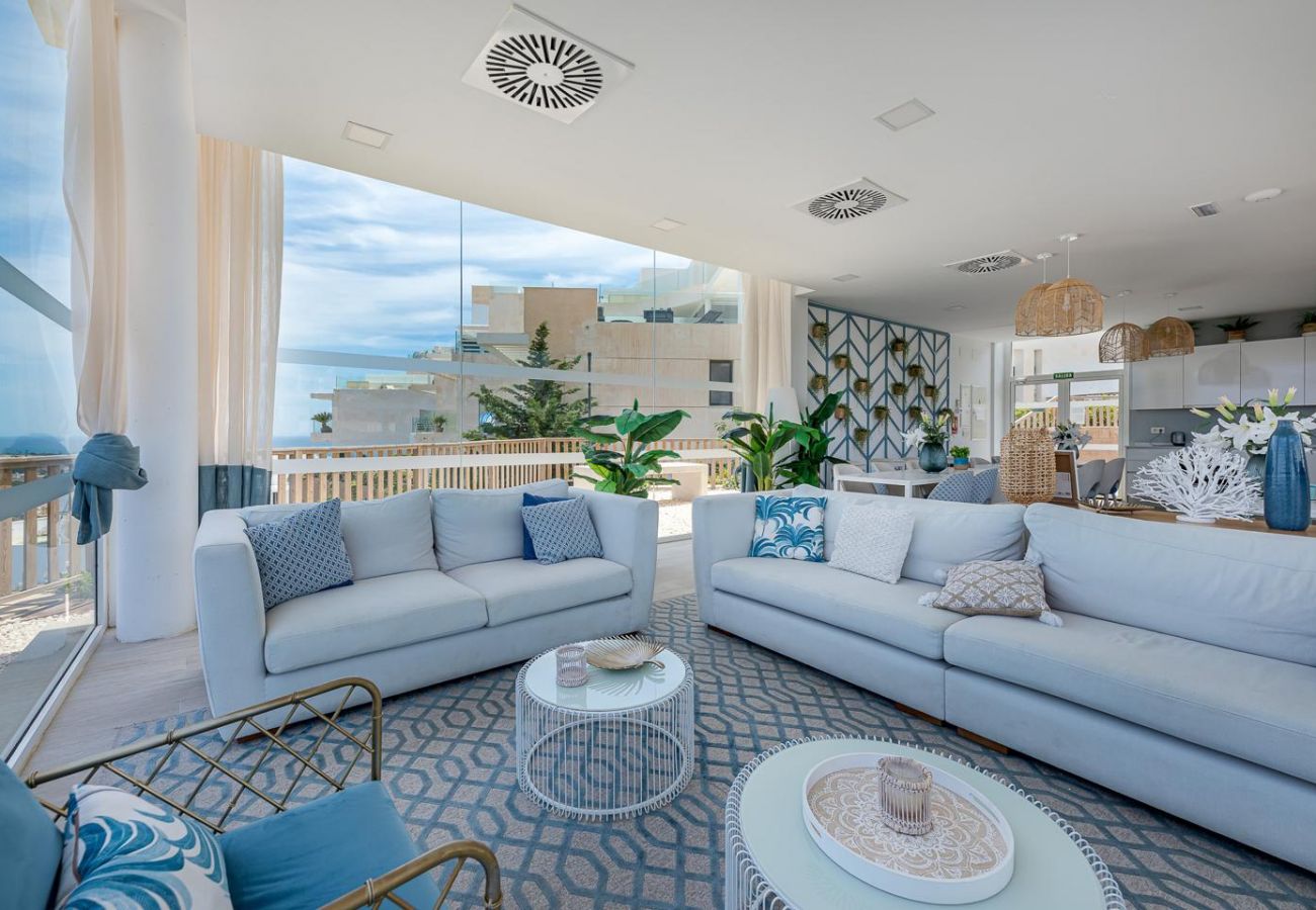 Appartement à La Cala de Mijas - LAURA- Moderno piso con vistas al golf y mar